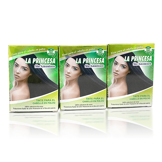 Tintura de cabelo em pó de henna preta natural